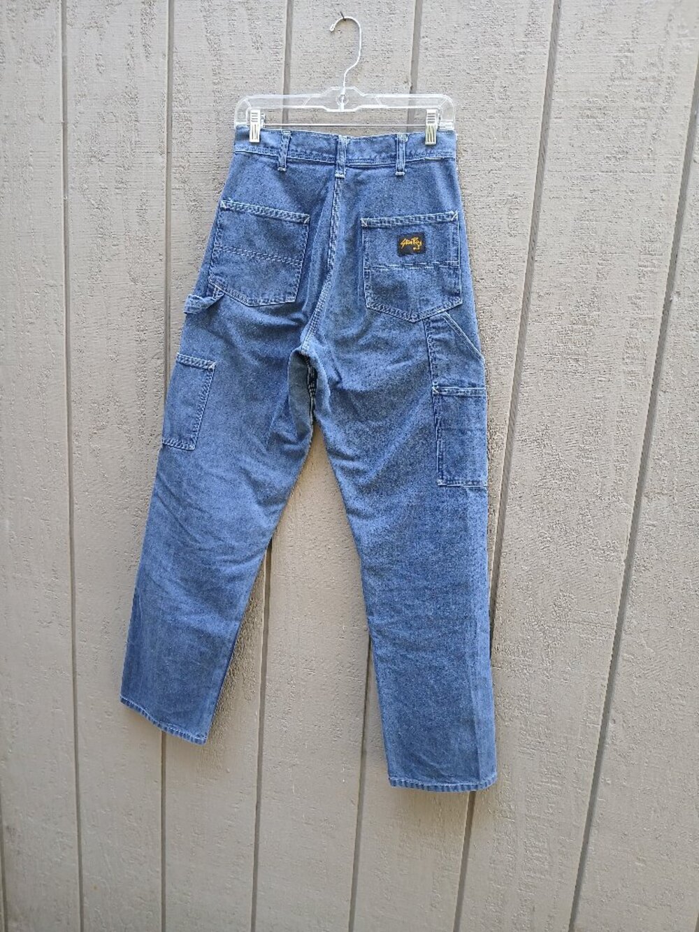 Stan Ray 28 x 32 Carpenter Blue Jeans Vtg 90s Denim Made in USA Workwear 28"
